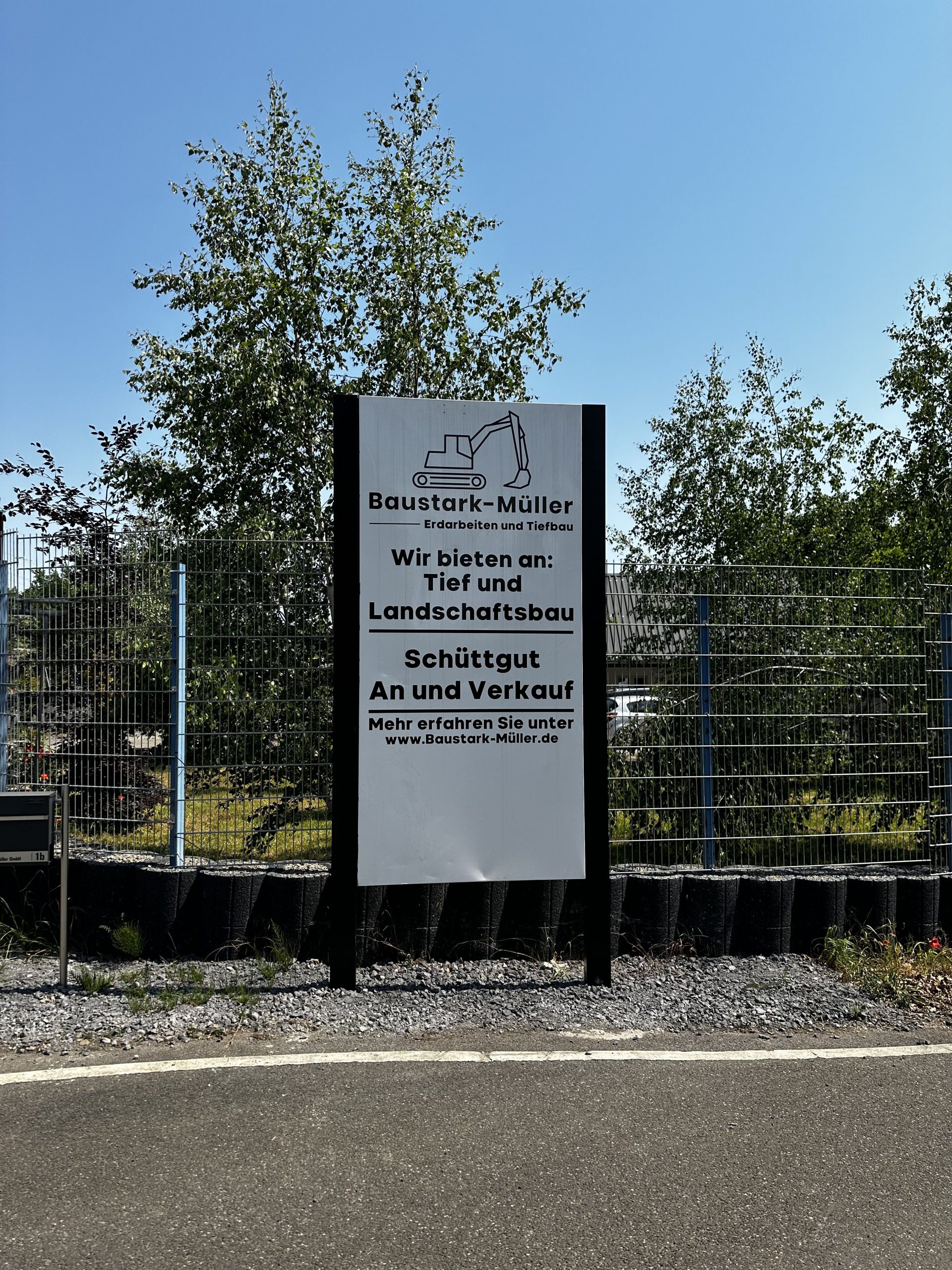 Baustark Müller Team auf der Baustelle